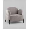 Мягкие кресла Кэнди ткань букле светло-серый