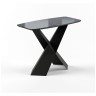 Консольные столики Консоль Tyler 100 керамика глянцевая, черная