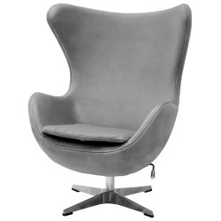 EGG STYLE CHAIR серый