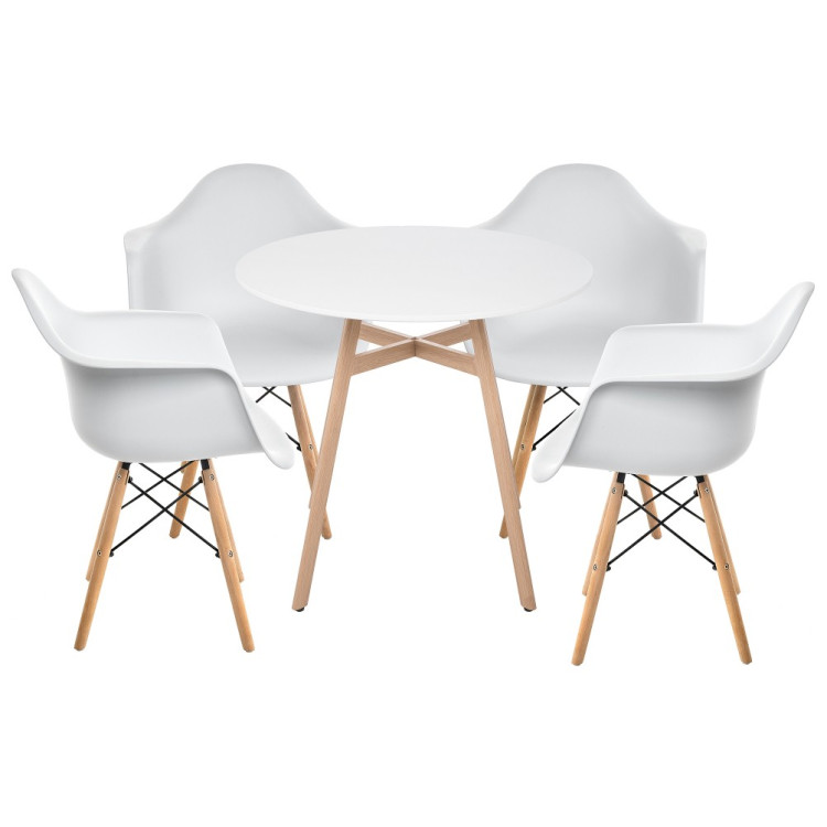 Обеденные группы Гвин white / wood Обеденные группы Гвин white / wood