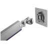 Кронштейны для монитора Кронштейн для монитора FoxGear Premium LDT50-C012U, Gloss Grey