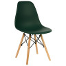 Стулья Стул пластиковый Eames DSW темно-зеленый
