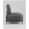 Мягкие кресла Кресло Стоун new ткань букле тёмно-серый