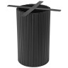 Столы Стол Aura D110, керамогранит Wacom, чёрный