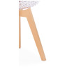 Пластиковые стулья Vart clear / wood
