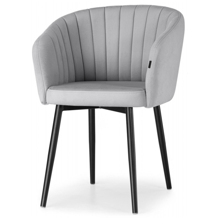 МОНШАУ 360 поворотное кресло с обивкой тканью велюр, цвет velutto 52 / черный