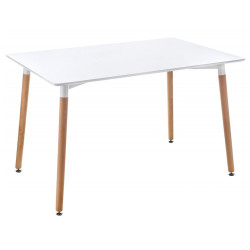 Недорогой кухонный стол. TABLE 120 белый tip_tovara