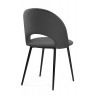 Стулья Ирре графитовый / черный глянец