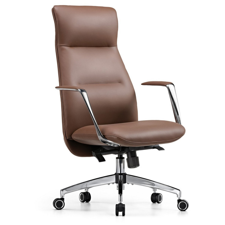 Кресла руководителя Эргономичное кресло руководителя Eureka OC08-BR, коричневое