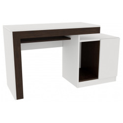 Модена белый / венге Стол письменный недорогие письменные столы. Модена белый / венге Стол письменный