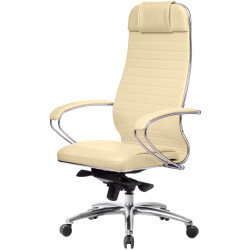 Белое кресло руководителя. Кресло руководителя SAMURAI KL-1.04