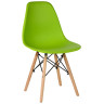 Стулья Стул пластиковый Eames DSW зеленый