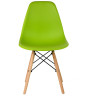 Стулья Стул пластиковый Eames DSW зеленый