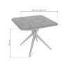 Пластиковые SHT-TU30/TT30 83/83 белый / белый
