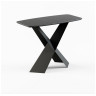 Консольные столики Консоль Tyler 100 керамика матовая, черная