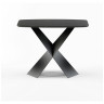 Консольные столики Консоль Tyler 100 керамика матовая, черная