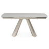 GRIG 165 стол с керамической столешницей, цвет серо-бежевый