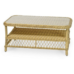 Плетеный кофейный стол OSLO Плетеный кофейный стол OSLO