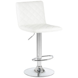 Полубарные стулья дешёвые. Стул барный LM-5003, белый Стул полубарный