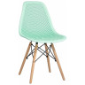 Стулья Стул пластиковый Eames DSW GRID мятный