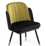 Стулья Penelopa black / hakki /  black / gold