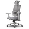 Компьютерные кресла Эргономичное компьютерное кресло FoxGear NETZ One, DGGY, серый