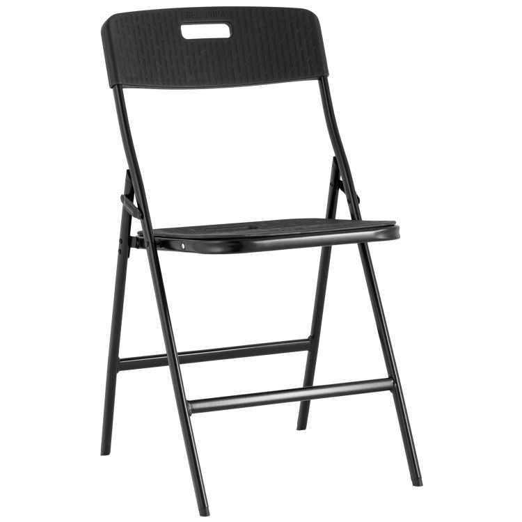 Банкетные стулья банкетный SUPER LITE N черный, высокопрочный пластик, металлический каркас