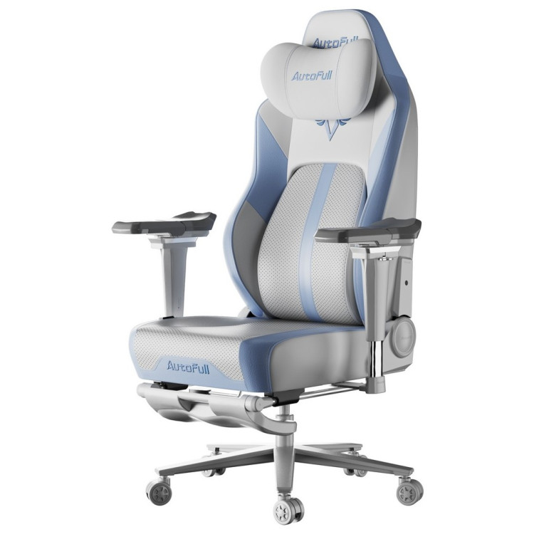 Игровые кресла Премиум игровое кресло Autofull серия M6 PRO, AFM602WMS, поддержка ног, подогрев, обдув