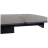RIVOLI обеденный стол с керамической столешницей, цвет черный мрамор (MATT BLACK MARBLE SOLID CERAMIC) ®DISAUR