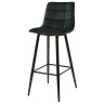 Стулья Барный стул LECCO UF910-14 DARK GREEN, велюр, 4 шт./2 кор. М-City