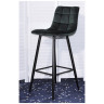 Стулья Барный стул LECCO UF910-14 DARK GREEN, велюр, 4 шт./2 кор. М-City
