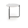 Керамические столики Стол журнальный Halmar ACUNA S (белый мрамор)
