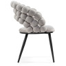 Стул-кресло Ball gray / black