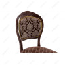 Классический стул Лауро с обивкой тканью жаккард