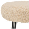 Барные стулья Plato white fabric