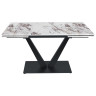 Столы обеденные Стол раскладной Malibu (140+40+40), керамика глянцевая Patagoniya