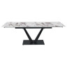 Столы обеденные Стол раскладной Malibu (140+40+40), керамика глянцевая Patagoniya