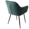 Стулья Стул PERU BLUVEL-78 GREEN, велюр M-City