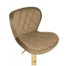 Полубарные стулья Porch dark beige / golden