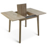БЕЙСИК 88 стол для маленькой кухни, ламинированная столешница на деревянных ножках