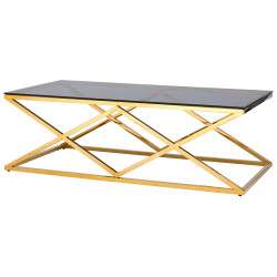 120*60 ИНСИГНИЯ золото стекло smoke, каркас нержавеющая сталь