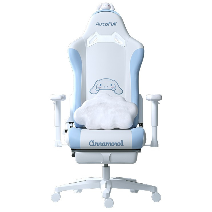 Игровые кресла Премиум игровое кресло Autofull серия C2, AF101WS, с поддержкой для ног, белый