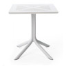 Пластиковые столы Стол GARDEN 80*80*75 белый