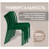 Пластиковые стулья Sheffilton SHT-S173 Темно-зеленый ral 6028