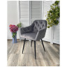 Стулья Стул PERU BLUVEL-14 GREY, велюр M-City