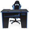 Игровой компьютерный стол GENERIC COMFORT OFFICE BOSS черный / синий