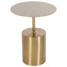 Кофейные столики Кофейный столик Solid диам.40см x 58см, золотой, металл