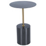 Кофейные столики Кофейный столик Solid диам.40см x 58см, золотой, металл