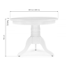 Журнальные столы Round white