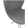 Полубарные стулья Porch gray / chrome